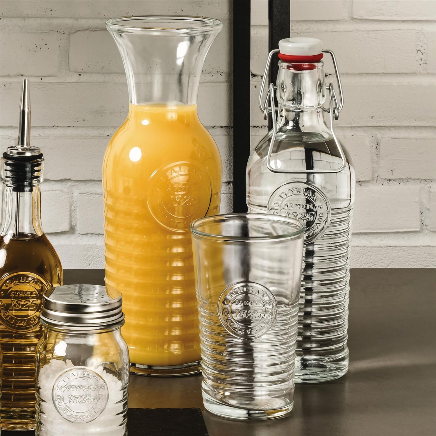 1.2L Officina 1825 Glass Carafe